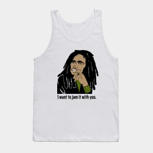 LEGENDARY REGGAE SINGER Tank Top